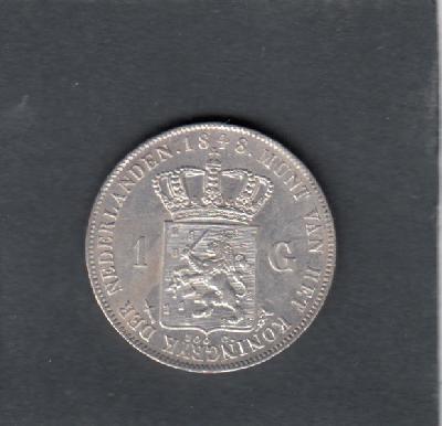 Beschrijving: 1 Gulden WILLEM II 